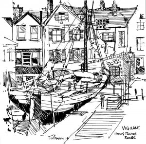 res-The vigalant sailing barge