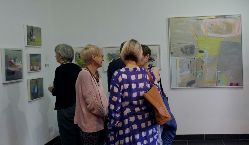 Jane's Oil & Water exhibition
