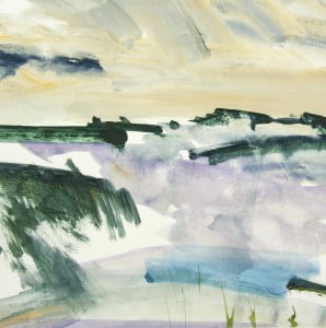 Misty marshes